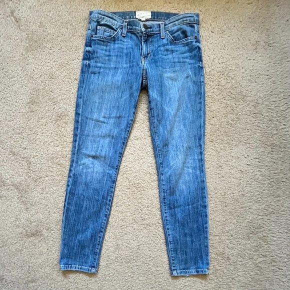 Current/Elliott The Stiletto Townsend Destroy Wash Skinny Jeans 27 - Picture 2 of 8